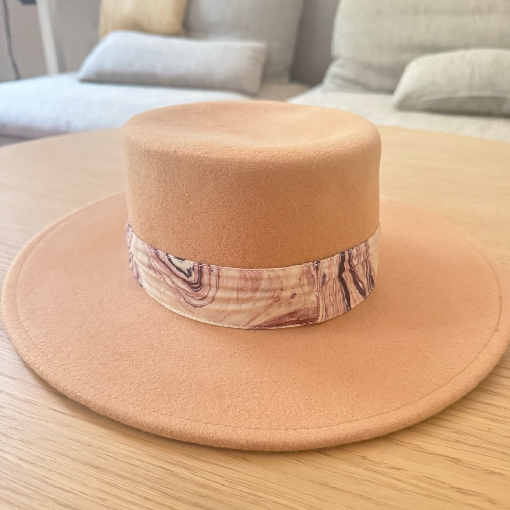 Scotch and Soda Camel Felt Hat
